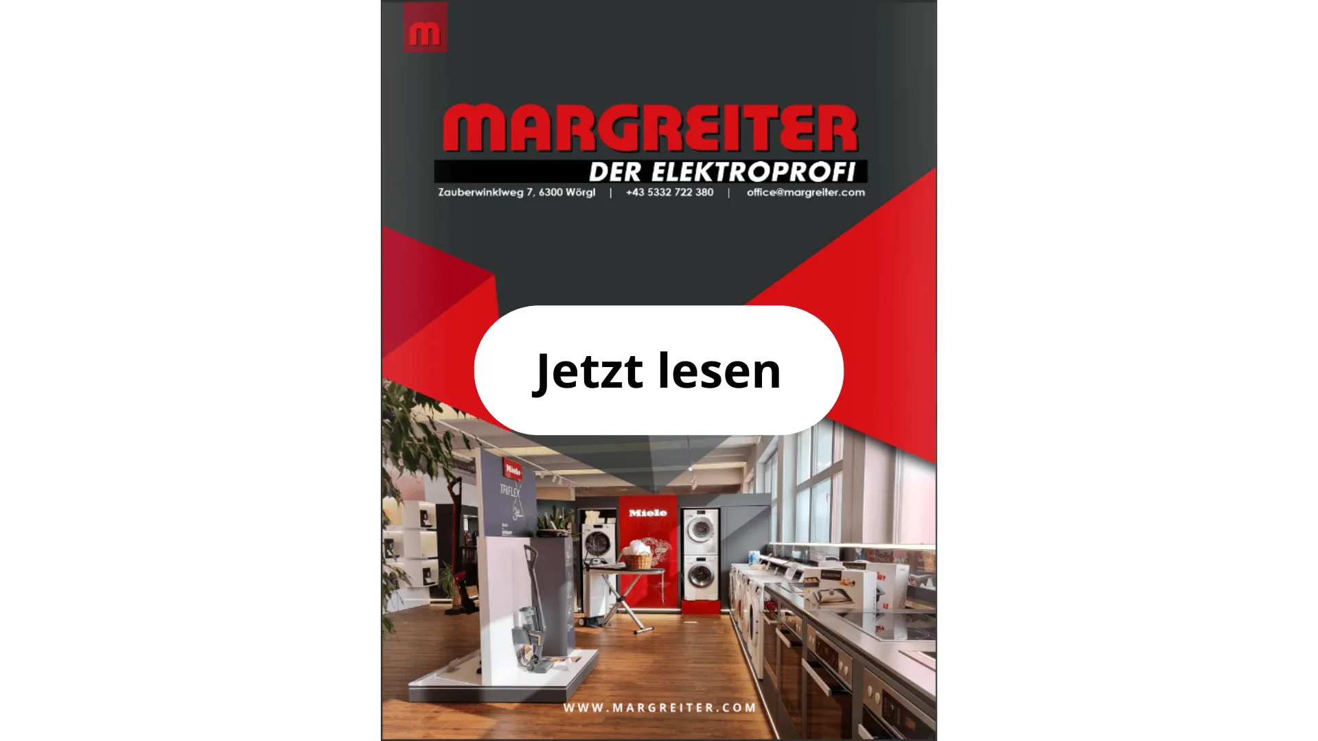 Unsere Firmenbroschüre Elektro Margreiter