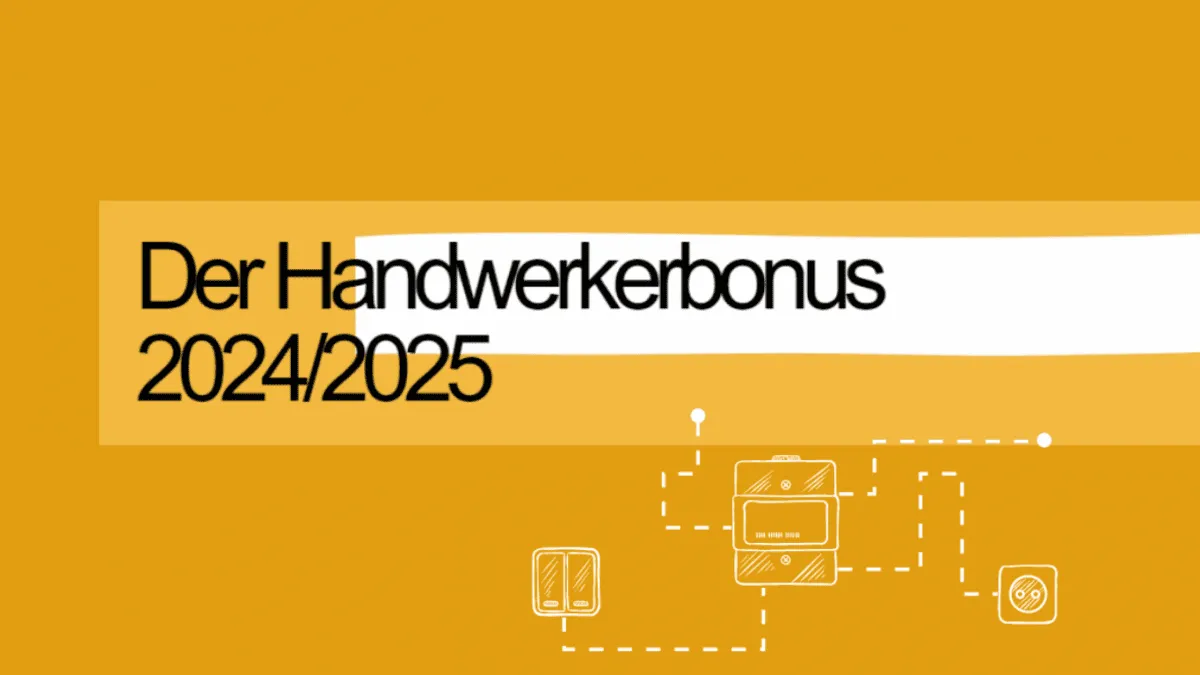 Der Handwerkerbonus 